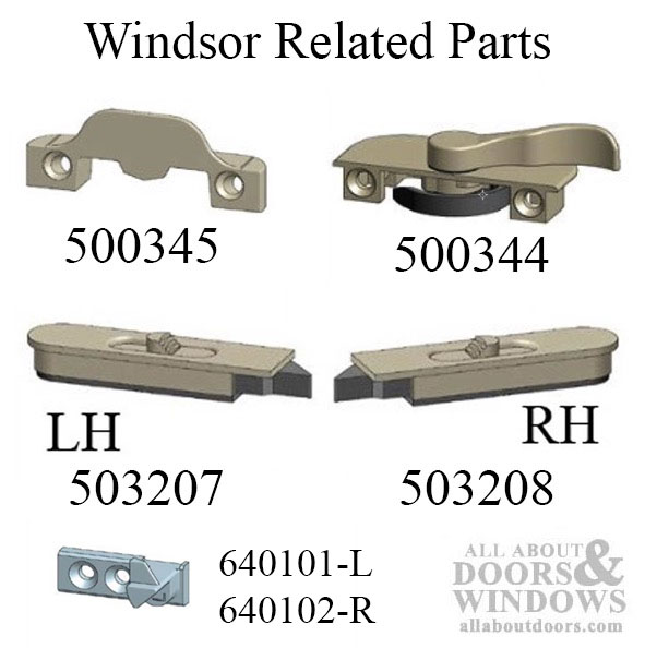 Windsor Metal & Plastic Tilt Latch