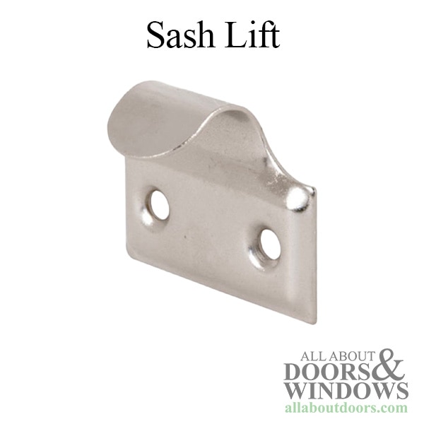 Sash Lift - Wood Sash Hardware, Stamped Steel