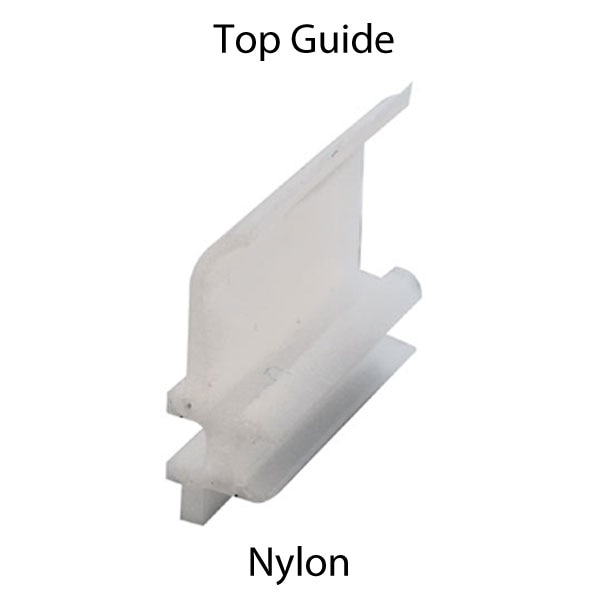 Top Guide Sliding Windows, Glides / Guides Nylon