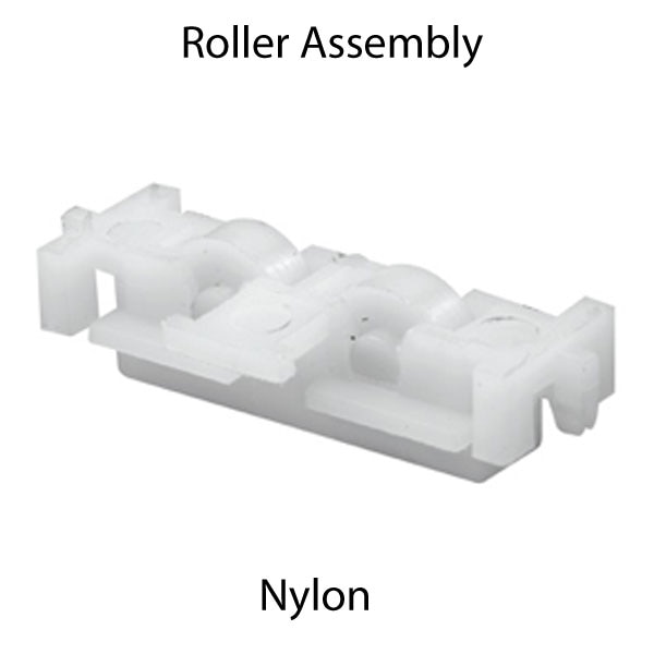 Roller Assembly (Flat) for Sliding Windows - Nylon
