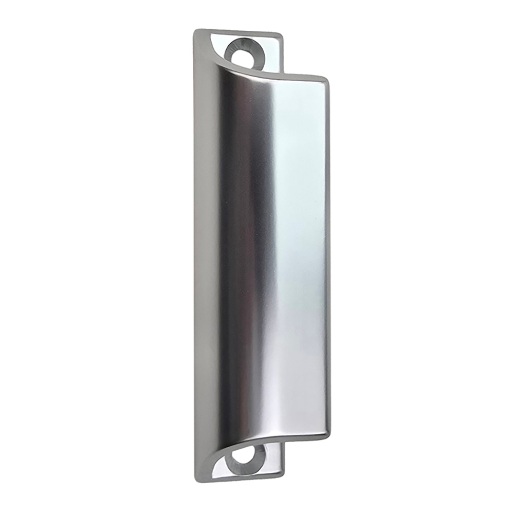 HOPPE Small Pull Handle for Patio Doors - Silver - Over View
