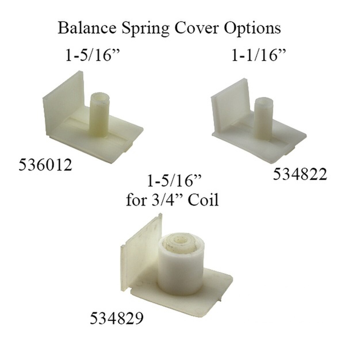 Balance Spring Cover, Large 1-5/16 - Certainteed