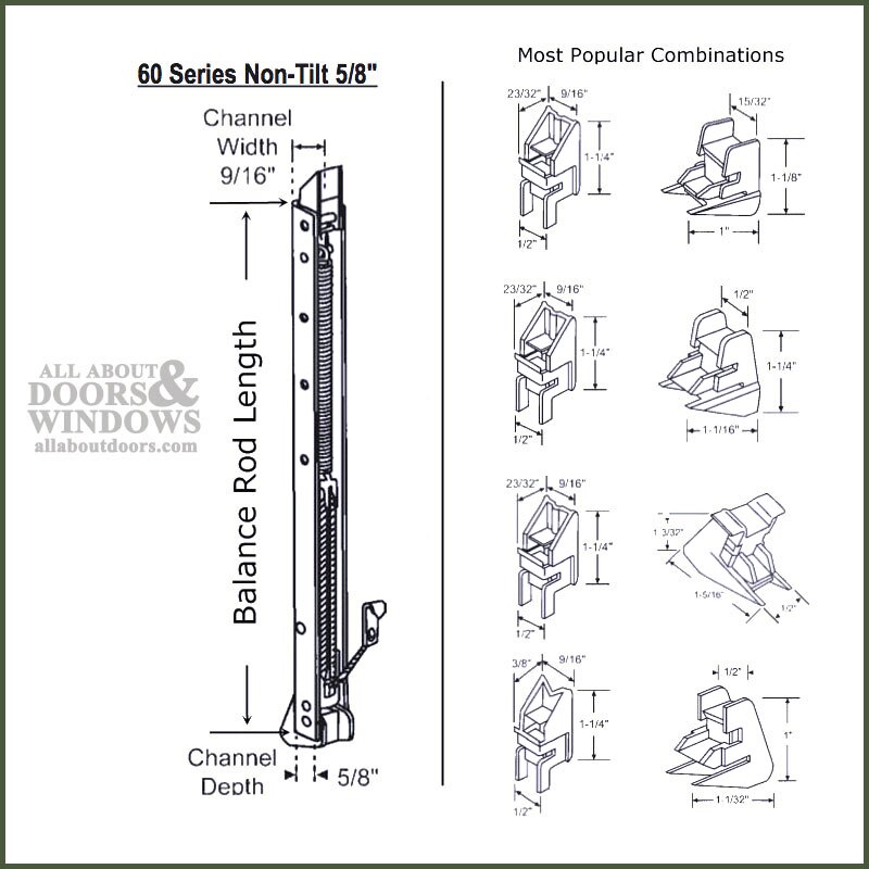 C-41 Bottom Shoe with Dimensions – Channel Shoe 
