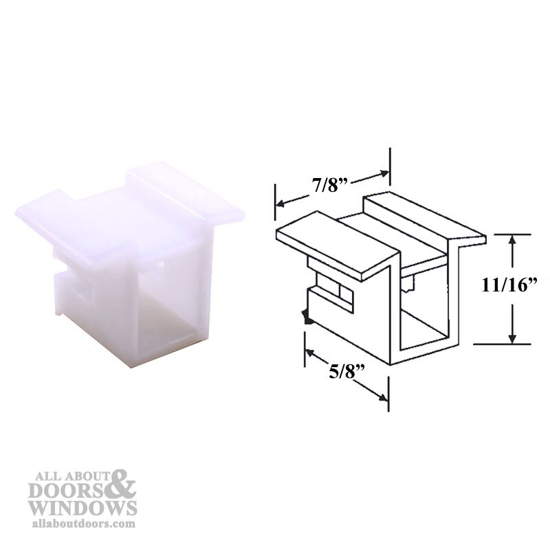 Capitol Top Shoe Bracket with Dimensions – Channel Balance 