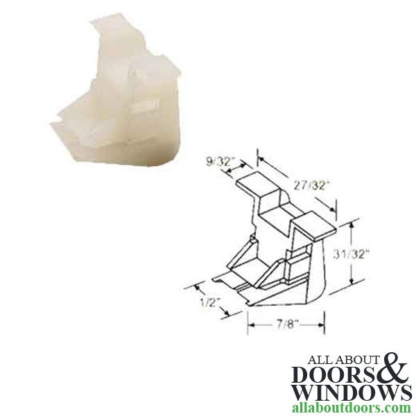 Pan Am Bottom Shoe with Dimensions – 1/2 Inch Balance Part 
