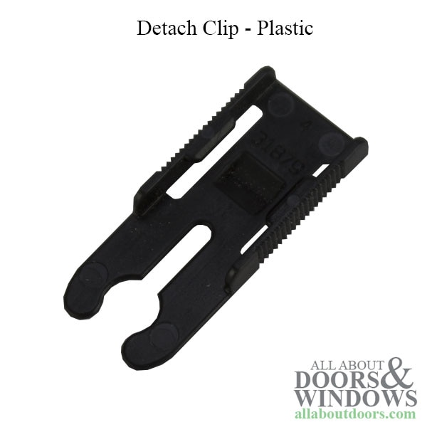 Truth Hardware Plastic Detach Clip - Black