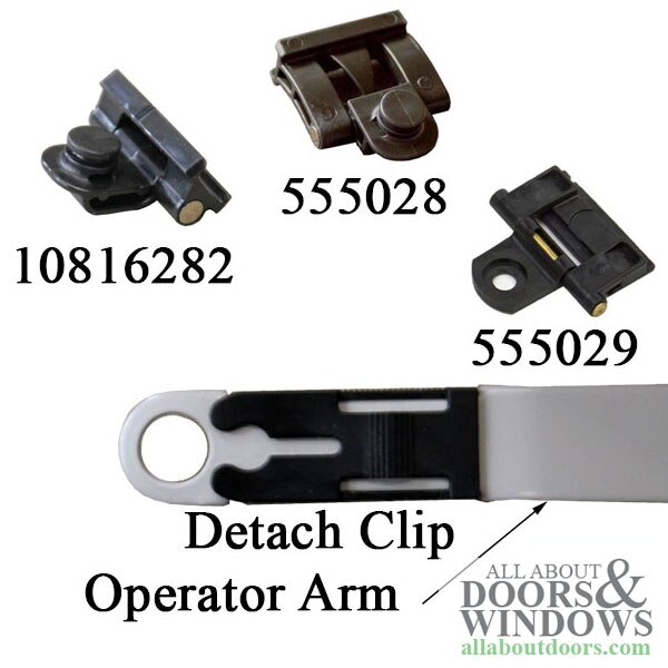 Truth Hardware Plastic Detach Clip - Black