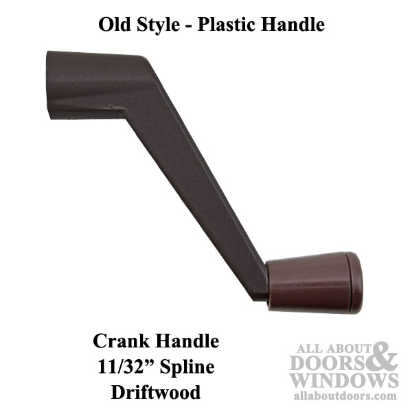 Unavailable Crank Handle, 11/32 Spline, Regular Driftwood