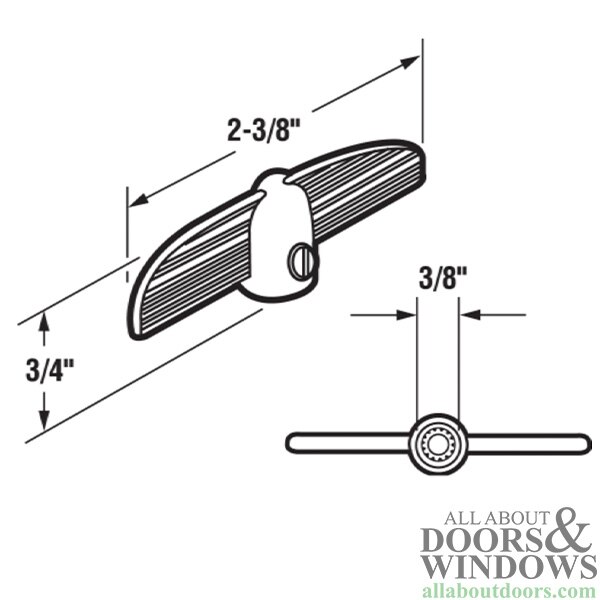 Crank Handle Spline and Size Specs