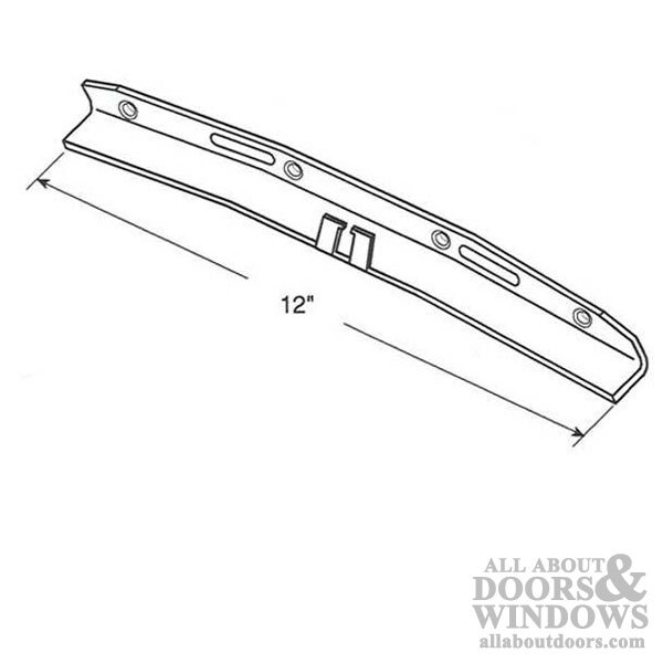 Torsion Bar for Dual Arm Awning Operator - Dimensions