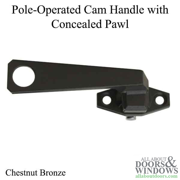 Truth Pole Operated Cam Left Handle, 12.7mm Concealed Pawl