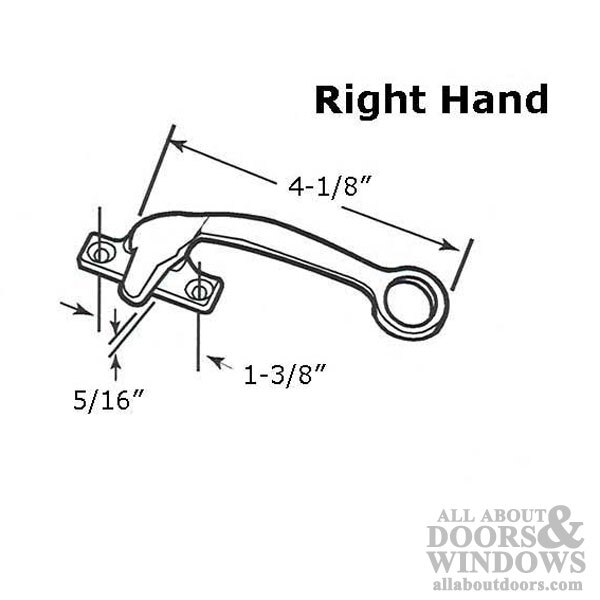 BZ Ring Type Handle Dimensions