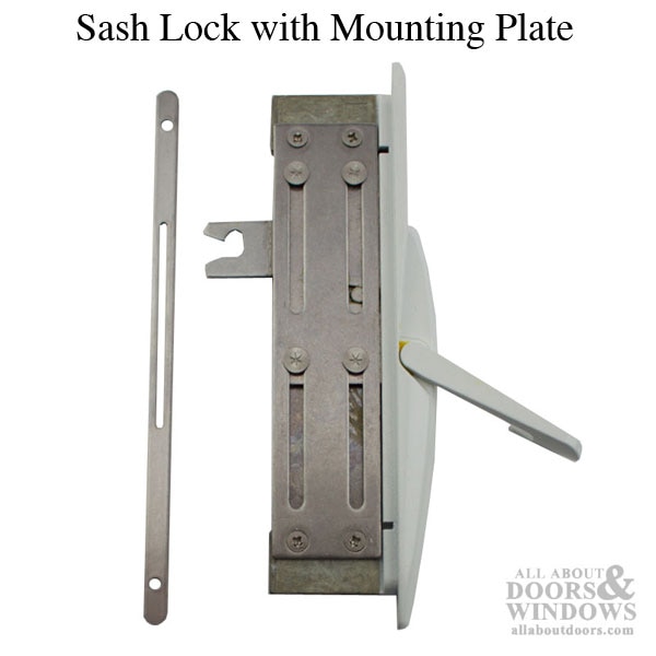 Casement Window Mounting Plates for Heavy Duty Sash Lock Stainless Steel