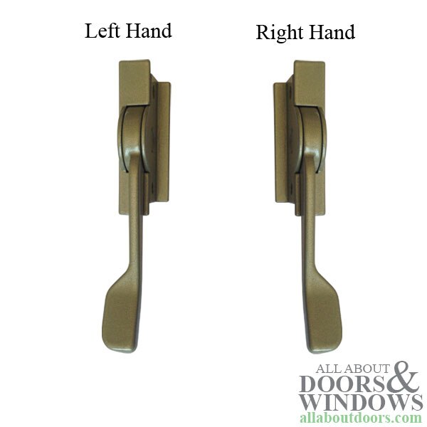 Casement Window Tie Bar Locking Lever Roto Left Hand Goldtone