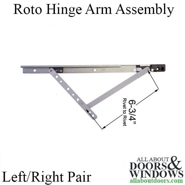 Roto Hinge Arm Assembly