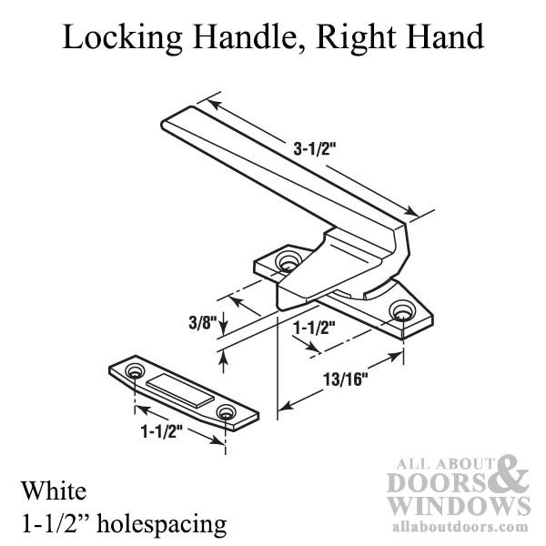 Locking Handle Dimensions