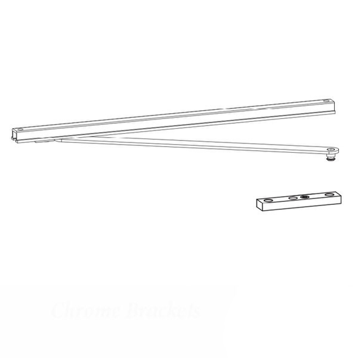 Friction Type Window G-U Ferco window friction stay restrictor | Lockable keeper screw-on type