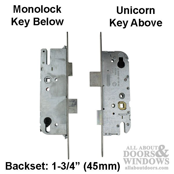 Single Point Lock Above/Below View