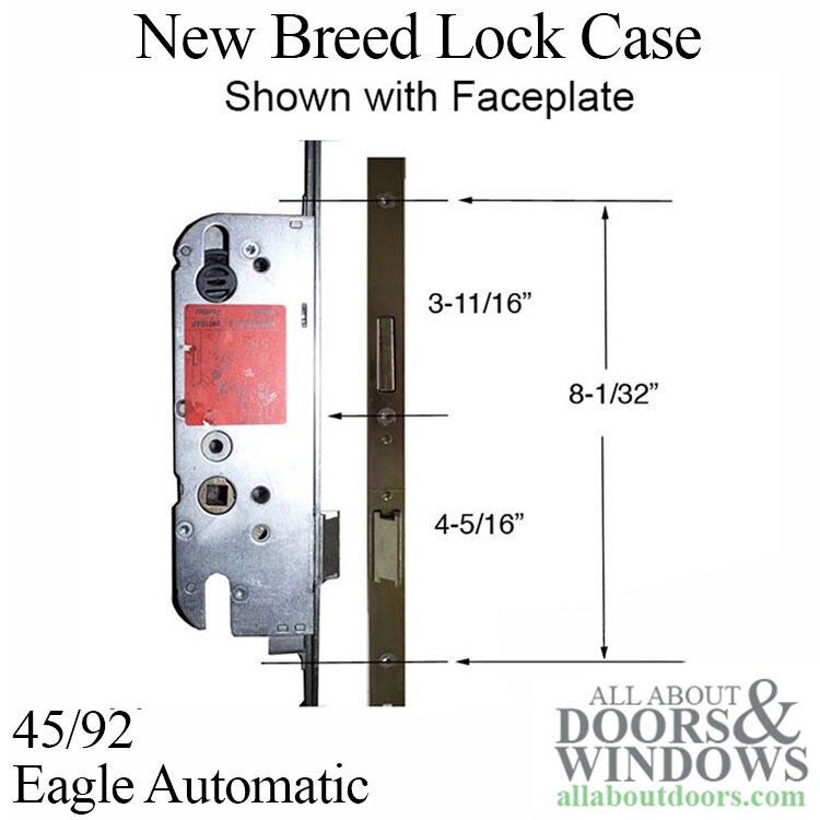 Eagle New Breed Multipoint Lock Case, 45/92 Active Gear
