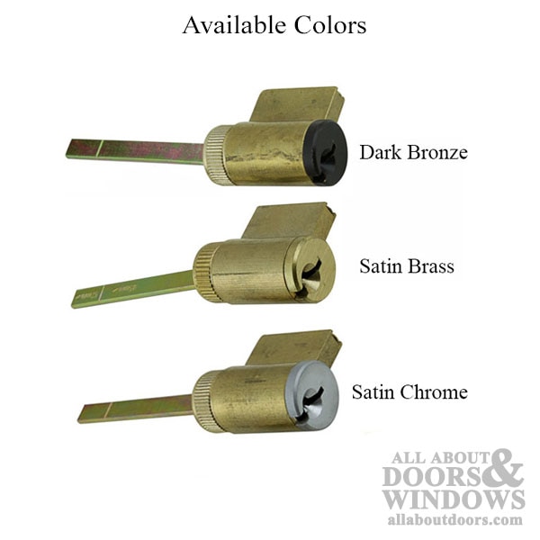 G-U / Ferco 1 Inch Cylinder with Schlage Keyway - Keyed Alike in Different Colors
