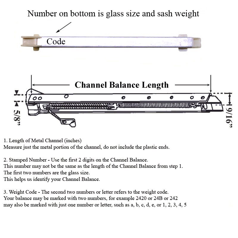 Channel Balance with Shoe for Non-Tilt Windows Measurement Guide