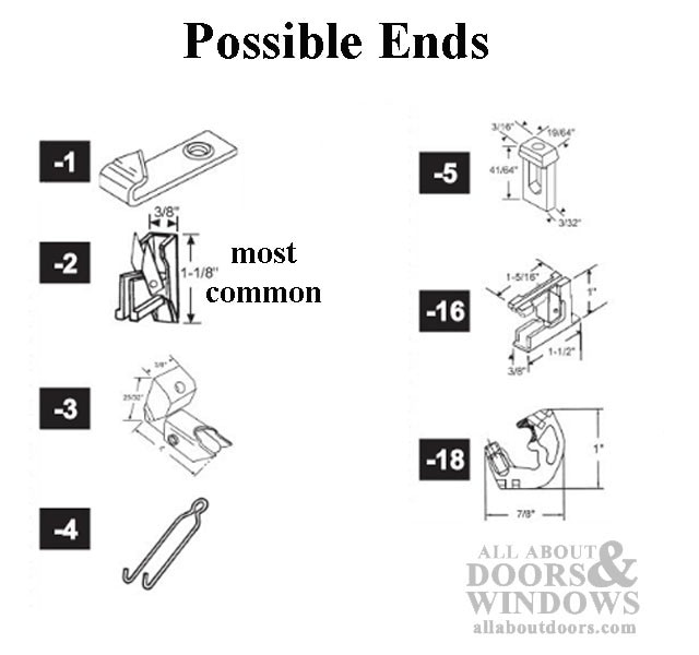 1/2" Ribbed Channel Balance for Wood Windows with Vinyl Jambliners