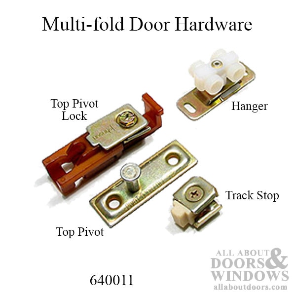 Johnson Hardware Room Divider Basic Set for 2 Doors - Contents