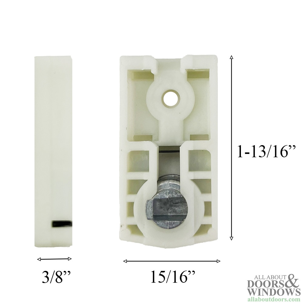 End Bracket #22 with Dimensions – Tilt Series Clip