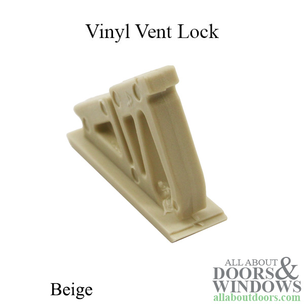 Vinyl window vent latch night lock for single hung vinyl windows