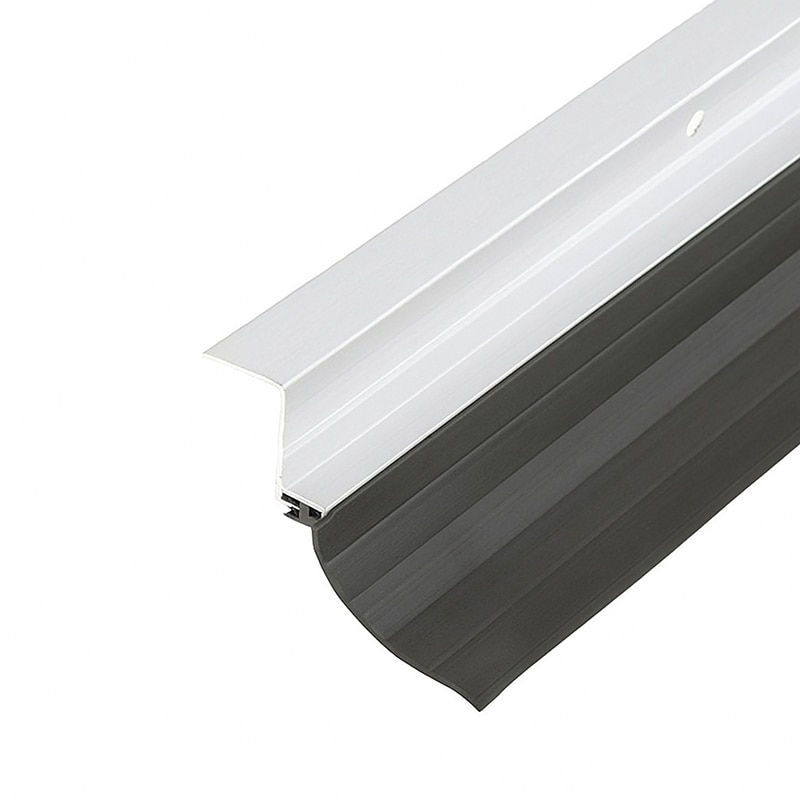 Black Universal Bug Seal for Sliding Screen Door.