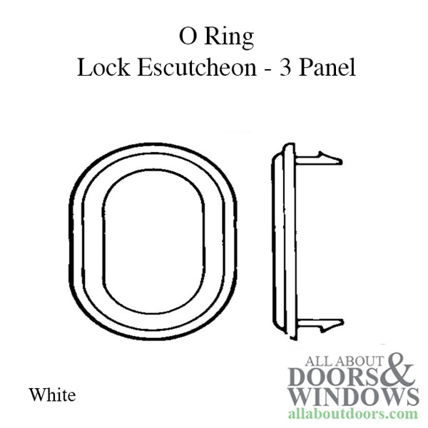 O ring lock escutcheon