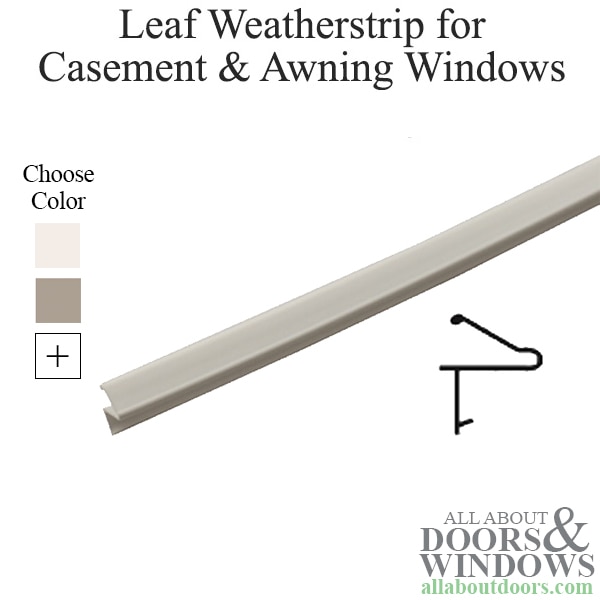 Polyflex perimeter 7 foot weather seal for casement and awning windows