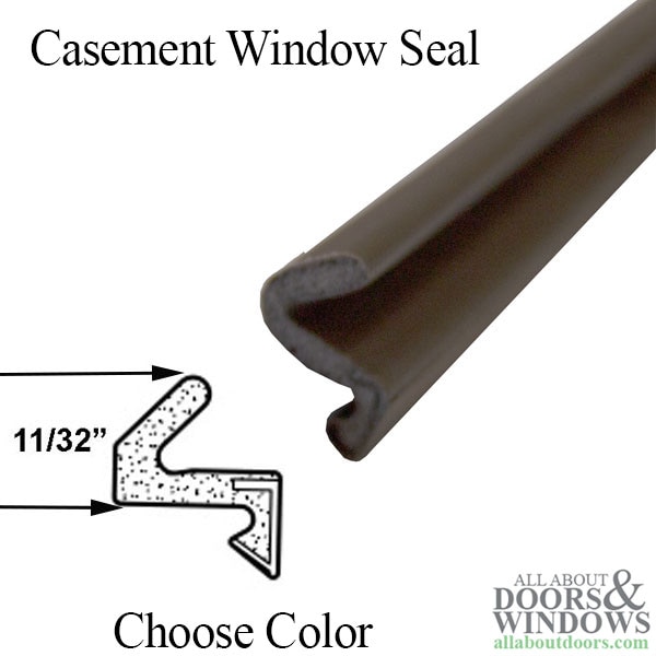 Bulb and KerfType Weatherstrip Window