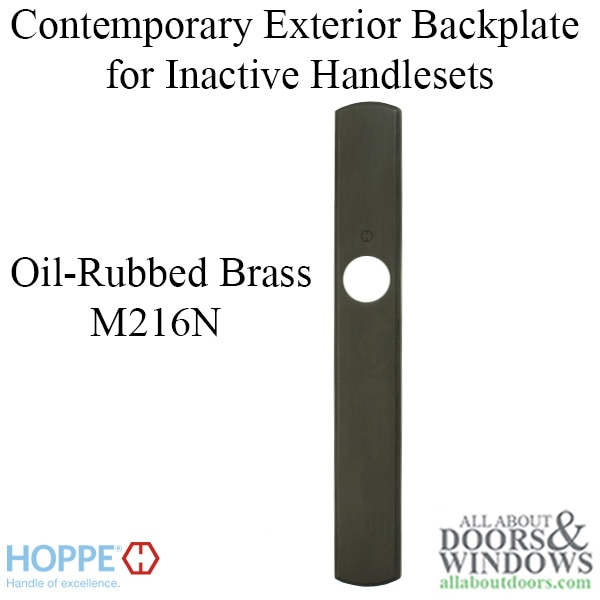Contemporary Exterior Backplate