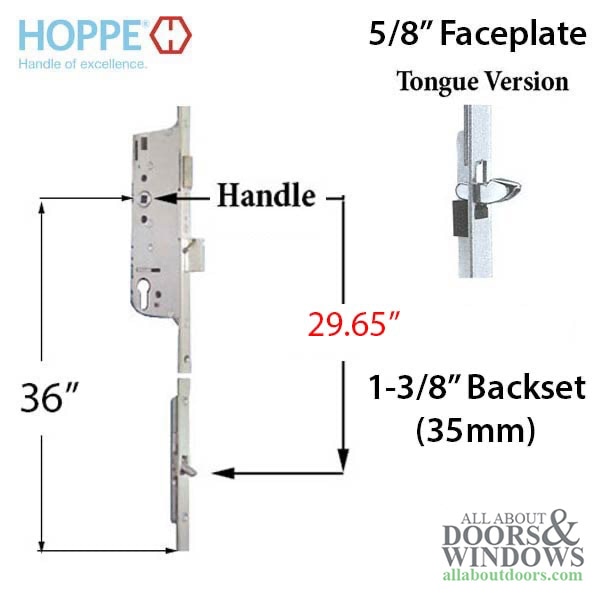 Hoppe Manual Tongue Gear 35/92