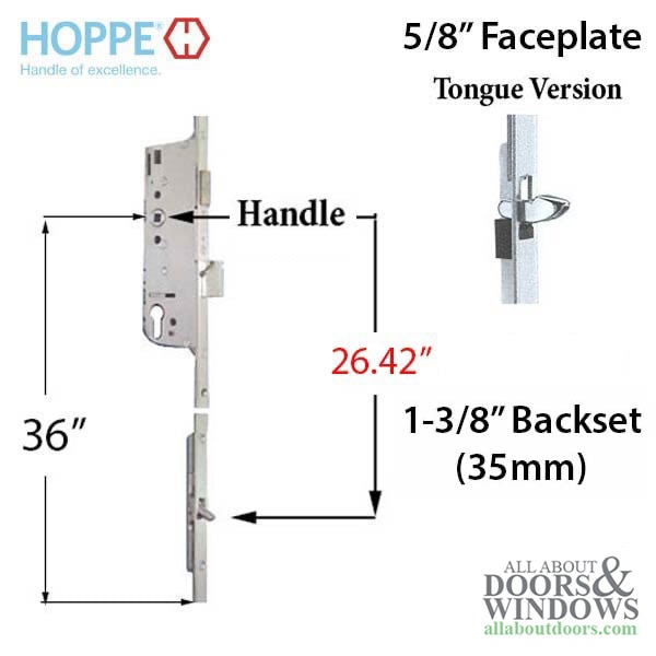 Hoppe Manual Tongue Gear 35/92