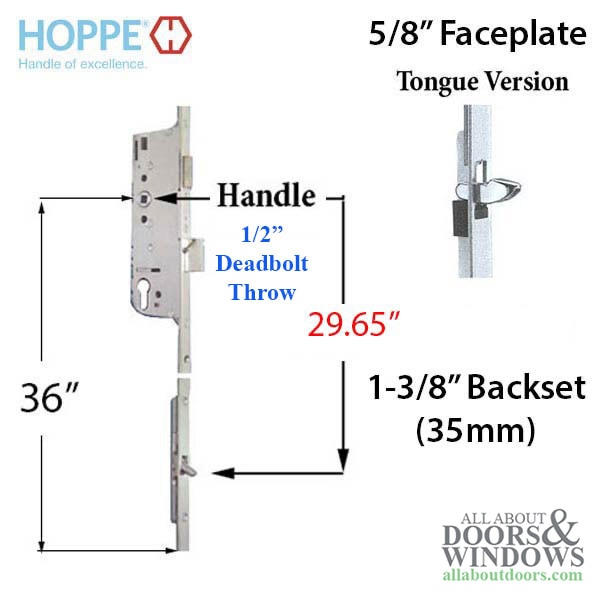 Hoppe Manual Tongue Gear 35/92