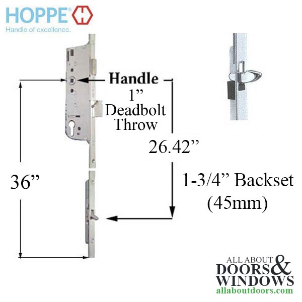 Hoppe HLS9000 Tongue Gear 45/92