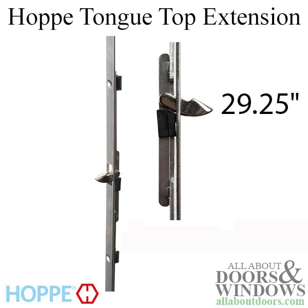 Hoppe 16mm Manual Top Extension, Tongue @ 29.25 inches, 48.03-inch Length