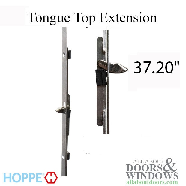 Hoppe 16mm Manual Top Extension, Tongue @ 37.20", 61.81" Length