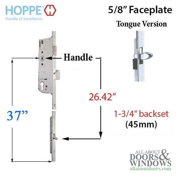 Hoppe Manual Tongue Gear 45/92