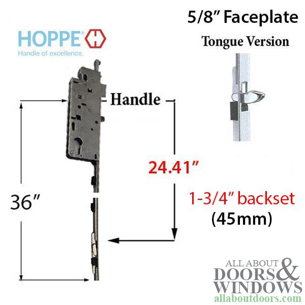 Hoppe Manual Tongue Gear 45/92