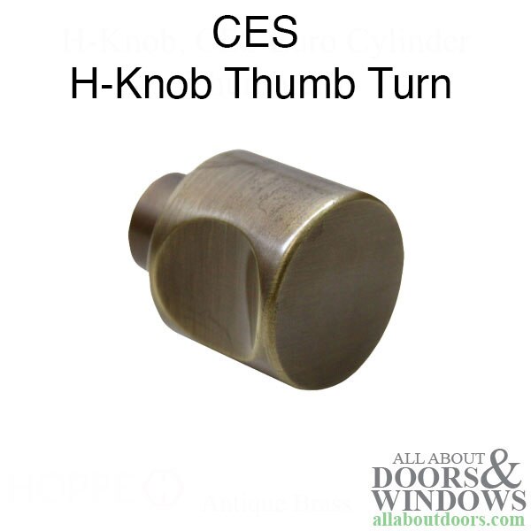 HOPPE H-Knob CES Euro cylinder thum