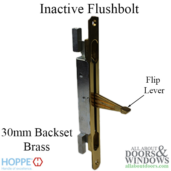 Inactive Multipoint Flushbolt