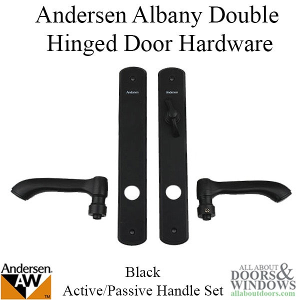 Andersen Double Door Handle Set