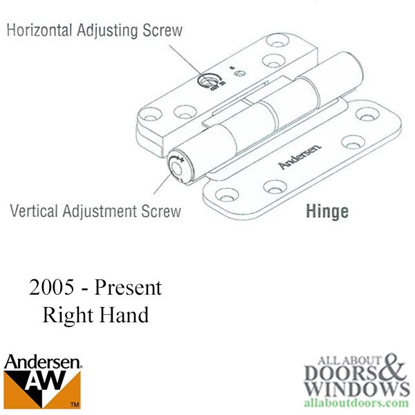 Single Hinge Andersen Frenchwood Hinged Patio Door
