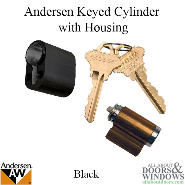 Keyed Cylinder with Housing