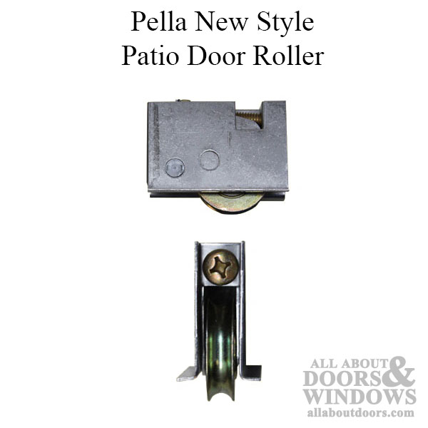 Patio Door Roller Assembly Sliding, Pella Sliding Glass Door Replacement Rollers