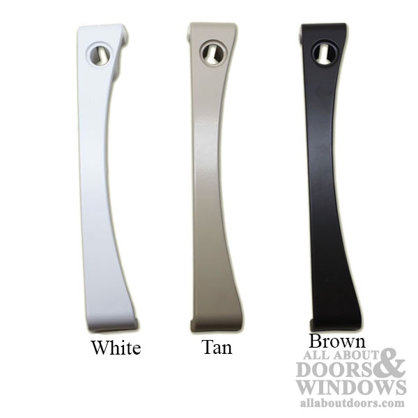 Pella Exterior Sliding Door Pull - Right Hand - Color Choices
