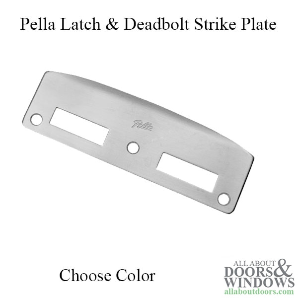 Pella Latch & Deadbolt Strike Plate